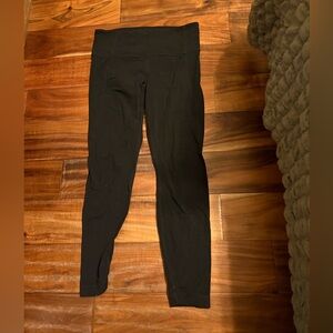 Athleta Black Leggings Size Small | High Rise Athletic Yoga Pants (0718)
